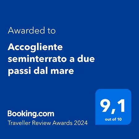 Accogliente Seminterrato A Due Passi Dal Mare Feriehus *